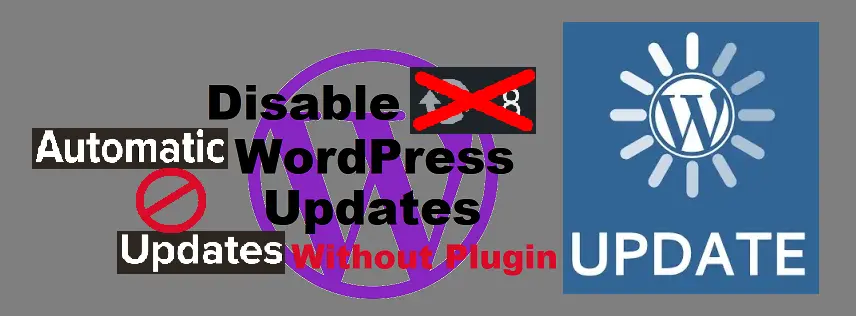 disable-wp-wpdate-without-code