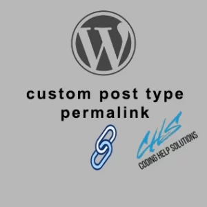 custom post type permalink