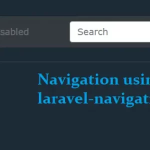 laravel spatie navigation