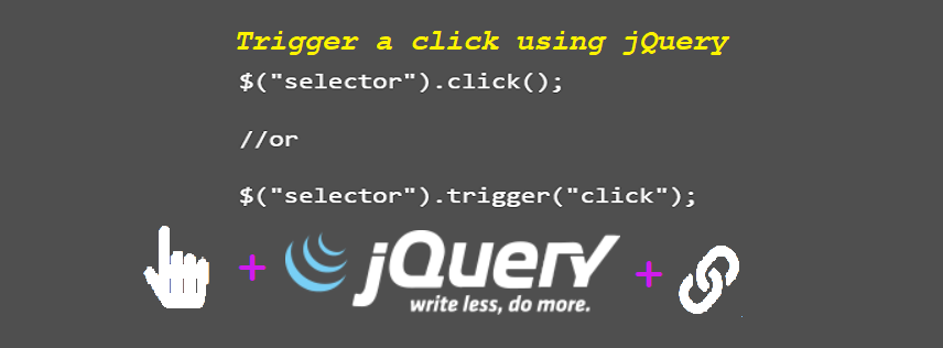 trigger click jQuery